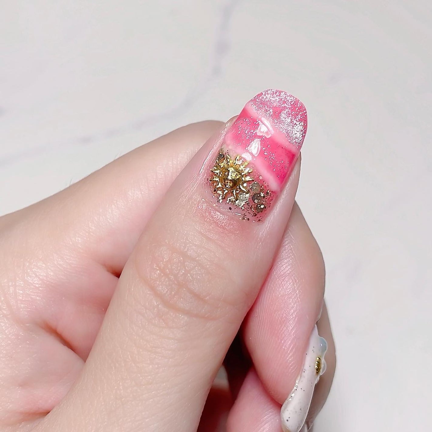 ウィークリージェル/HOMEI/ジェルネイルを使ったクチコミ(9枚目)