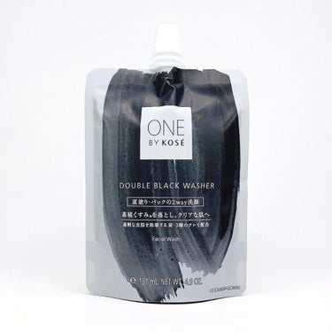 ダブル ブラック ウォッシャー/ONE BY KOSE/その他洗顔料を使ったクチコミ（6枚目）