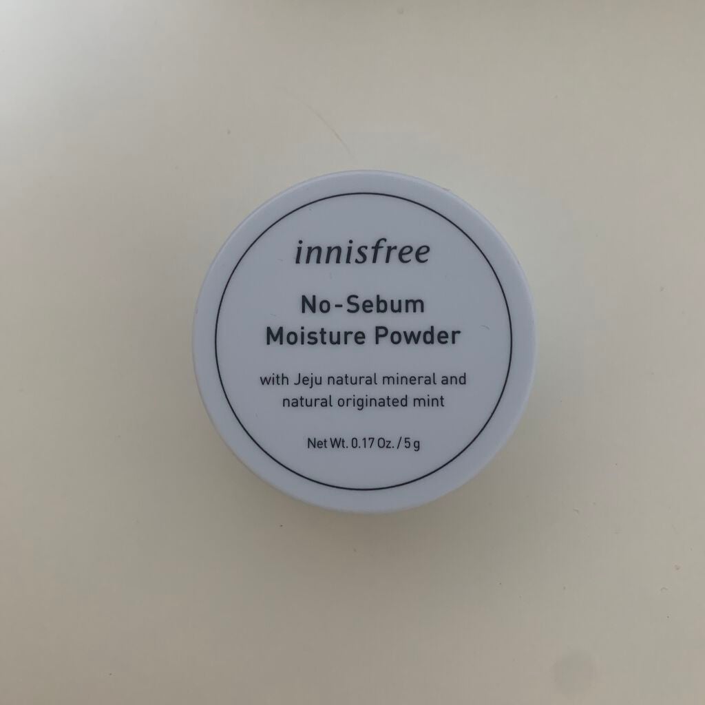 ノーセバム モイスチャーパウダー/innisfree/プレストパウダーを使ったクチコミ(1枚目)