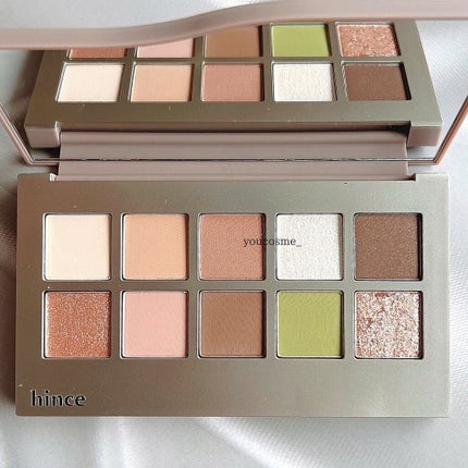 ニューデップスアイシャドウパレット/hince/アイシャドウパレットを使ったクチコミ(2枚目)