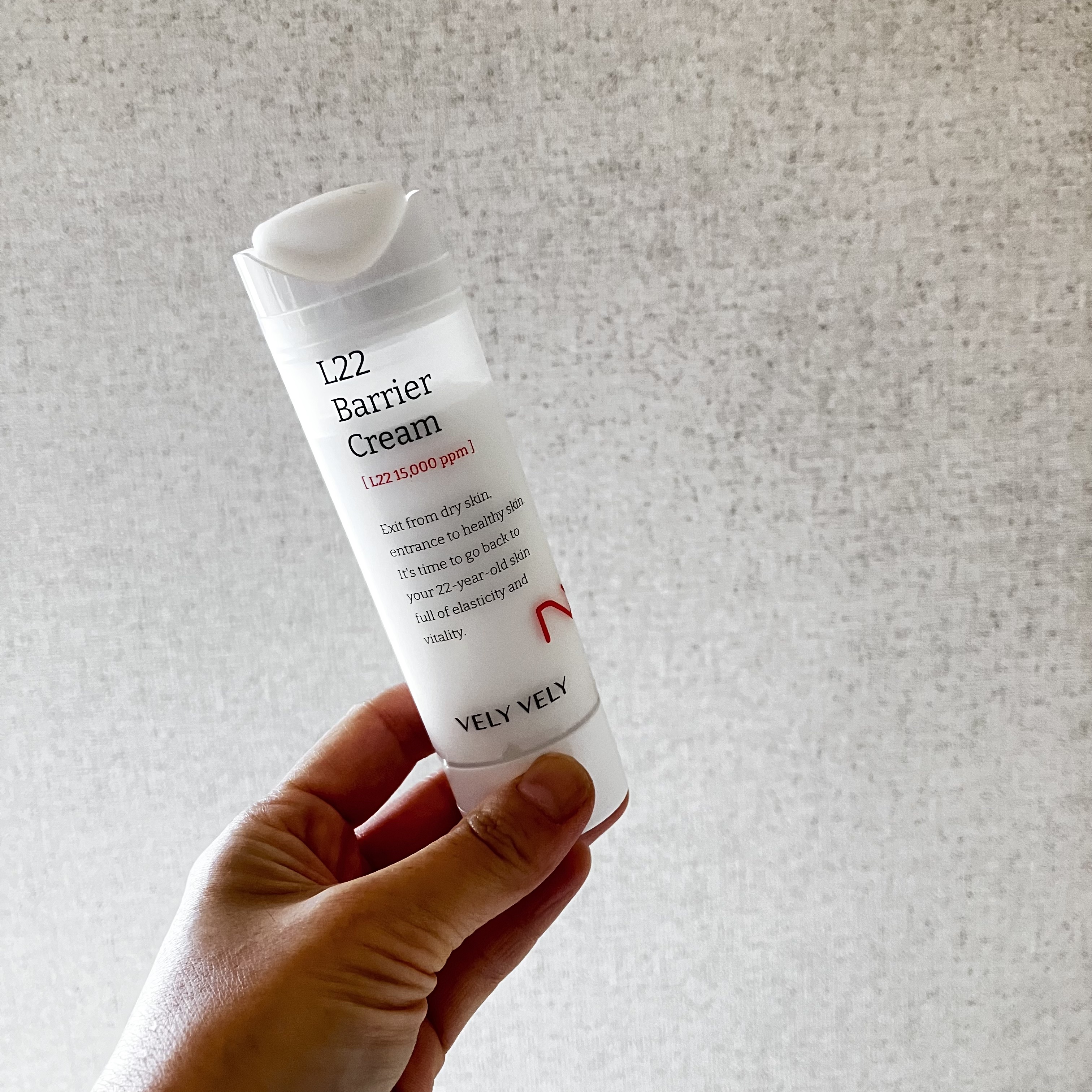 L22バリアクリーム/VELY VELY/フェイスクリームを使ったクチコミ（2枚目）