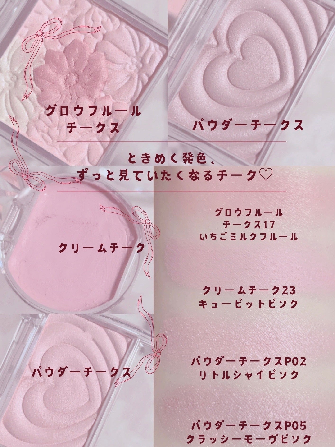 クリームチーク/キャンメイク/ジェル・クリームチークを使ったクチコミ(2枚目)