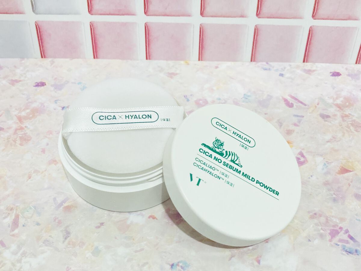 CICA ノーセバム マイルドパウダー/VT/ルースパウダーを使ったクチコミ（2枚目）