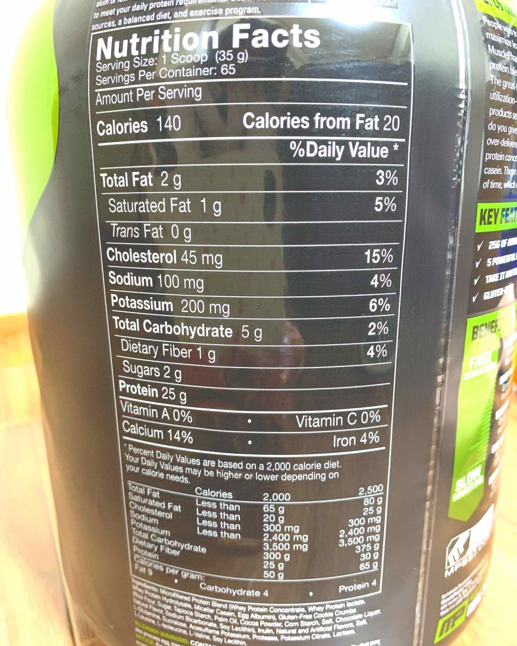 コンバット ホエイ プロテイン/マッスルファーム/ホエイプロテインを使ったクチコミ(2枚目)