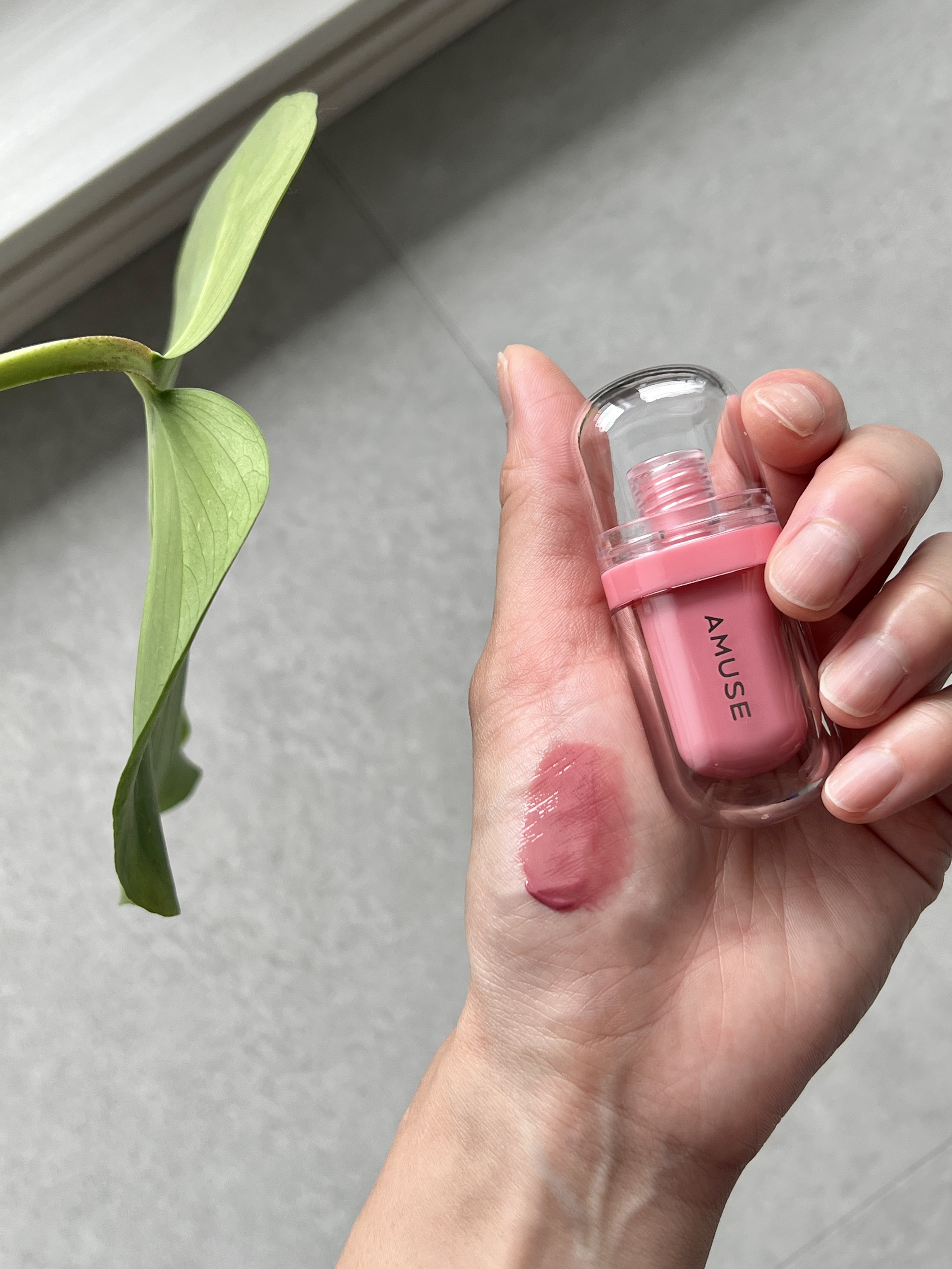 ジェルフィットティント/AMUSE/リップティントを使ったクチコミ（1枚目）