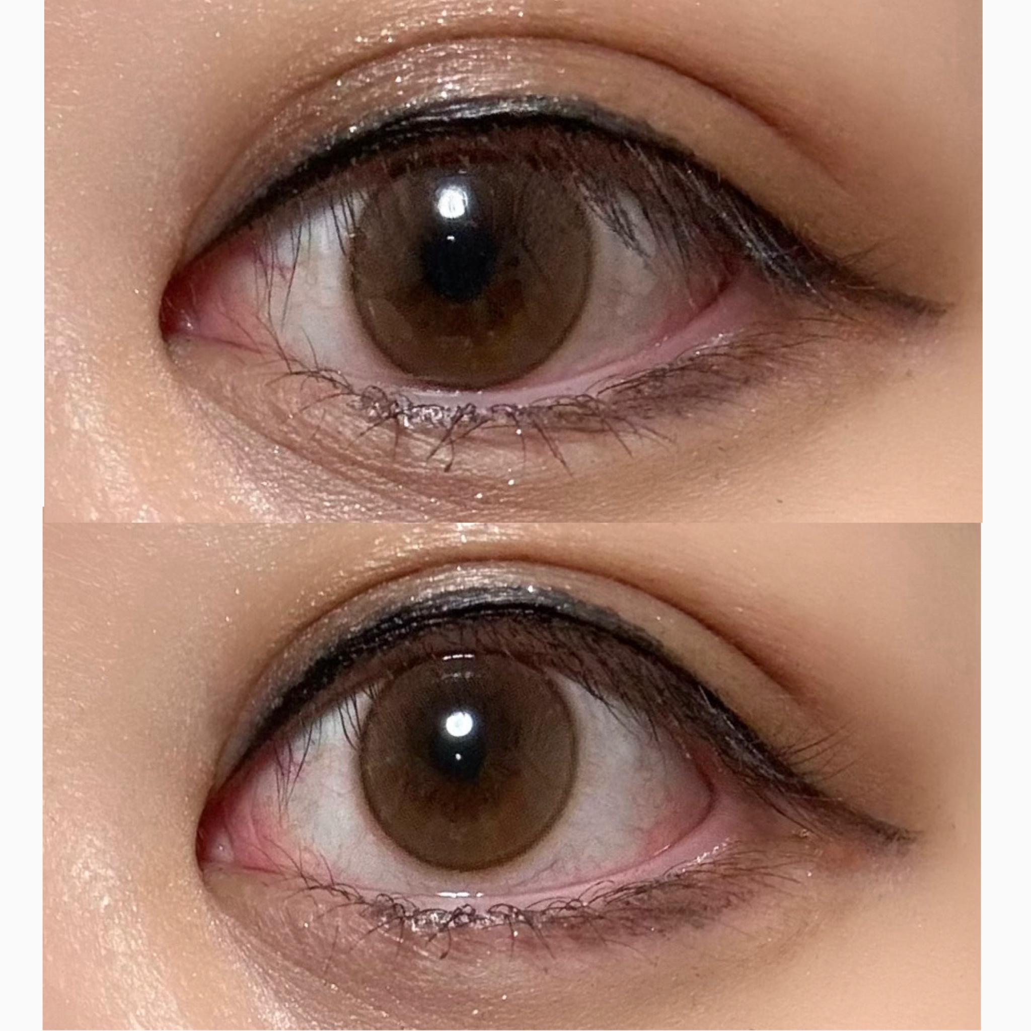 ShineTouch 1day/OLENS/ワンデー（１DAY）カラコンを使ったクチコミ（3枚目）