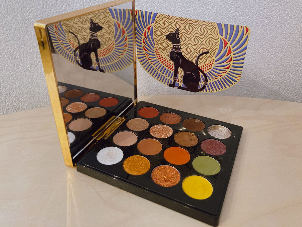 大英博物館 エジプトシリーズ アイシャドウパレット/ZEESEA/アイシャドウパレットを使ったクチコミ（1枚目）