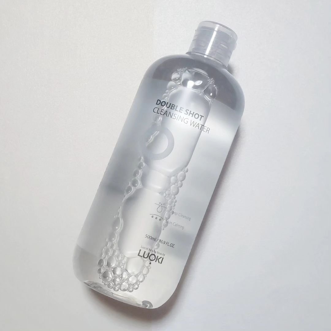 ダブルショットクレンジングウォーター/LUOKI/クレンジングウォーターを使ったクチコミ（1枚目）