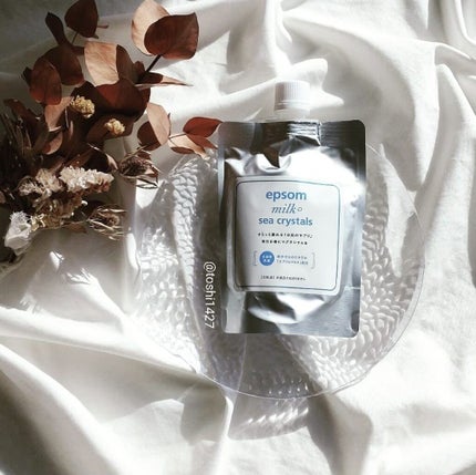 シークリスタルス エプソムミルク /sea crystals/ボディミルクを使ったクチコミ(1枚目)