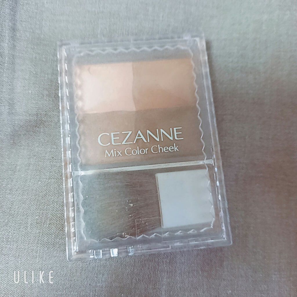 ミックスカラーチーク/CEZANNE/パウダーチークを使ったクチコミ（1枚目）