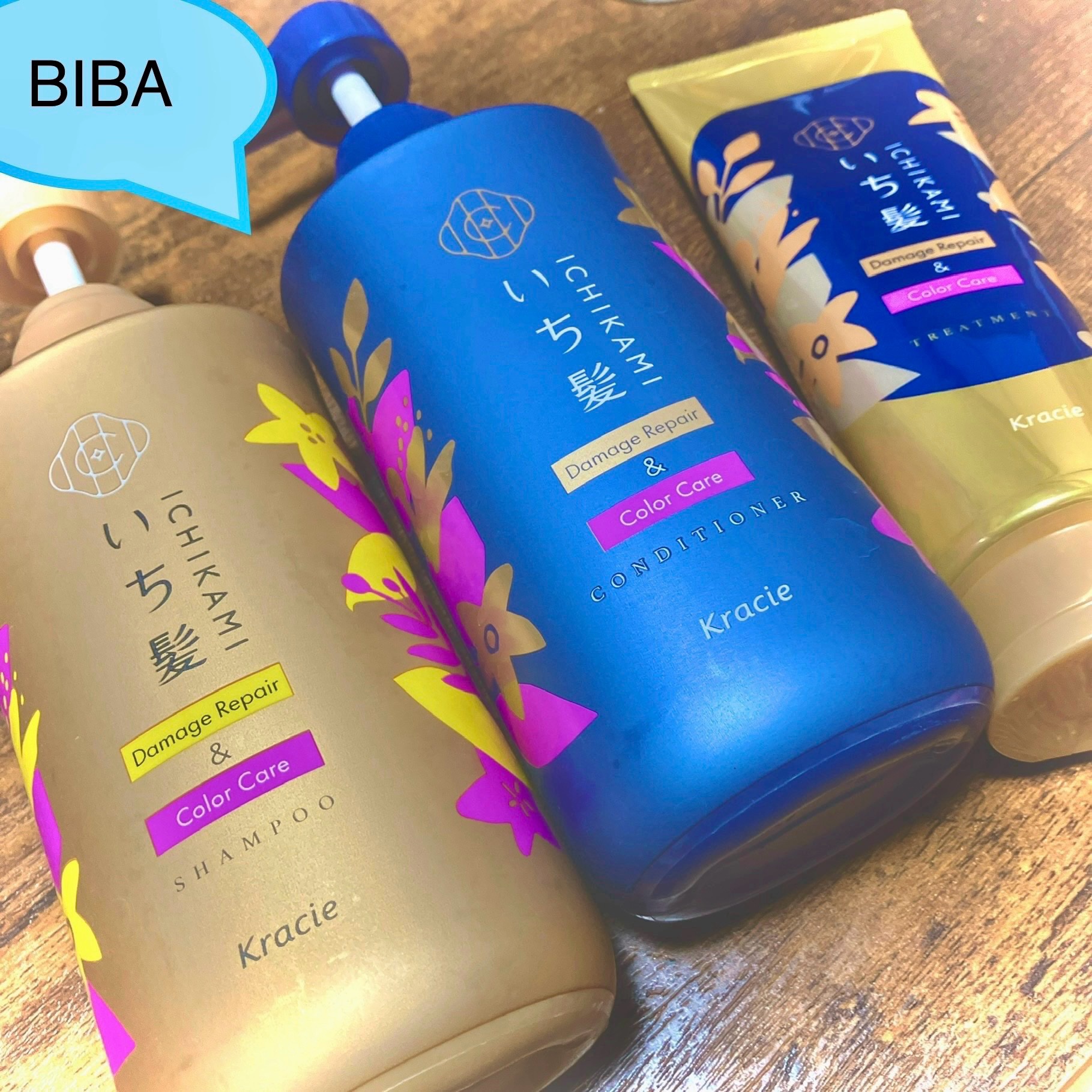 ダメージリペア＆カラーケア　トリートメント/いち髪/洗い流すヘアトリートメントを使ったクチコミ（1枚目）