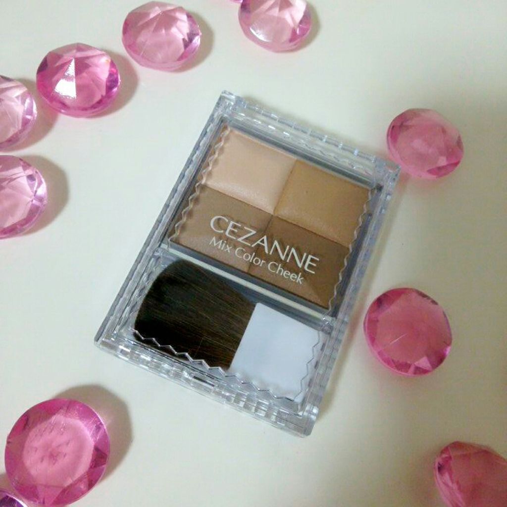 ミックスカラーチーク/CEZANNE/パウダーチークを使ったクチコミ(1枚目)