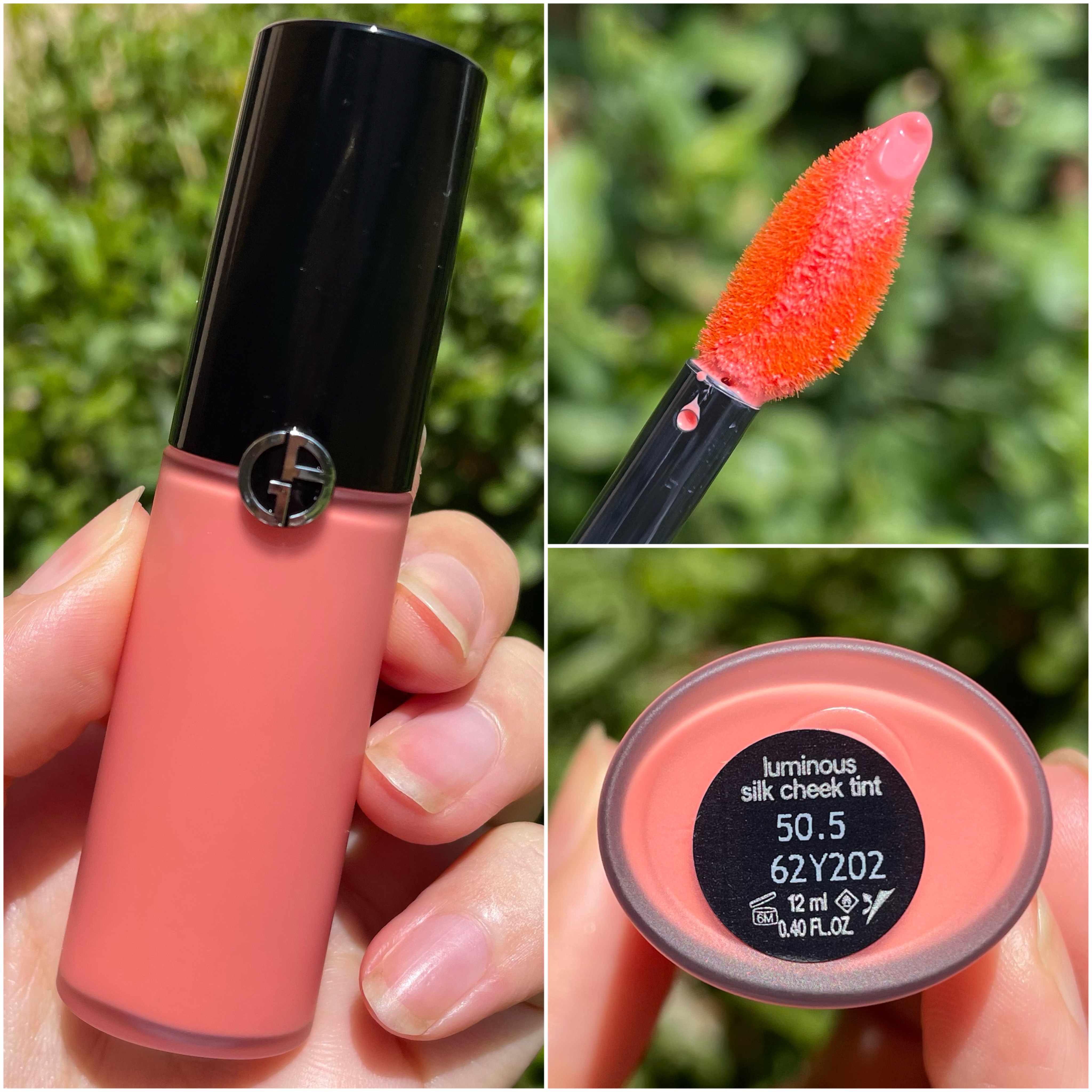 ルミナス シルク チーク ティント/ジョルジオ アルマーニ ビューティ/ジェル・クリームチークを使ったクチコミ（2枚目）