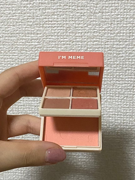 マルチキューブ/i’m meme/アイシャドウパレットを使ったクチコミ(2枚目)