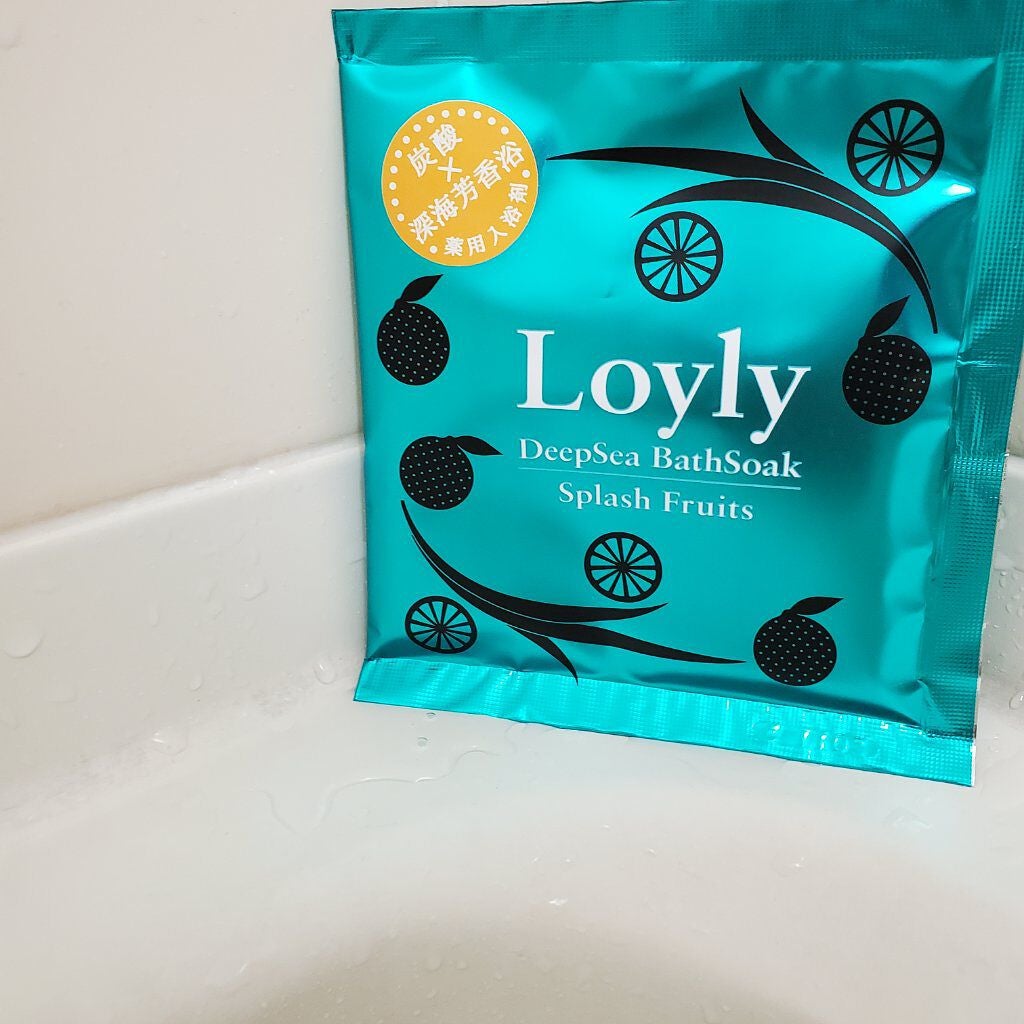 薬用入浴剤ロウリュ ディープシーバスソーク スプラッシュフルーツ(GR)/charley/入浴剤を使ったクチコミ(1枚目)