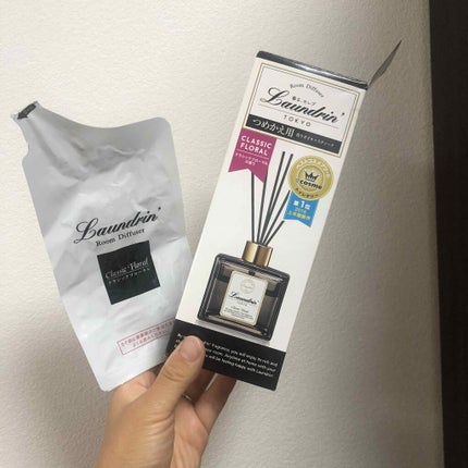 ルームディフューザー クラシックフローラルの香り 80ml(詰替え用)/ランドリン/ルームフレグランスの画像