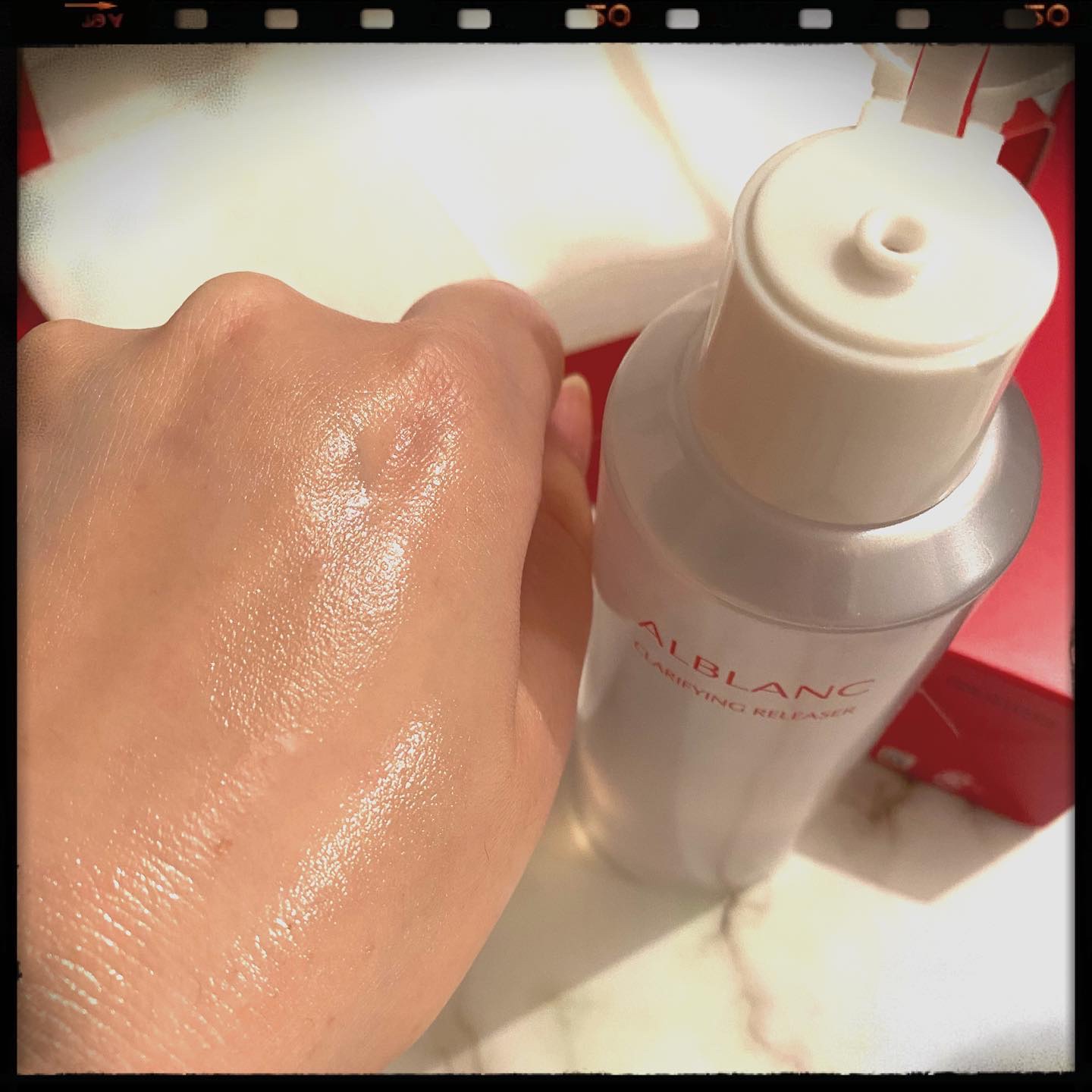 クラリファイイング リリーサー/ALBLANC/クレンジングウォーターを使ったクチコミ（2枚目）