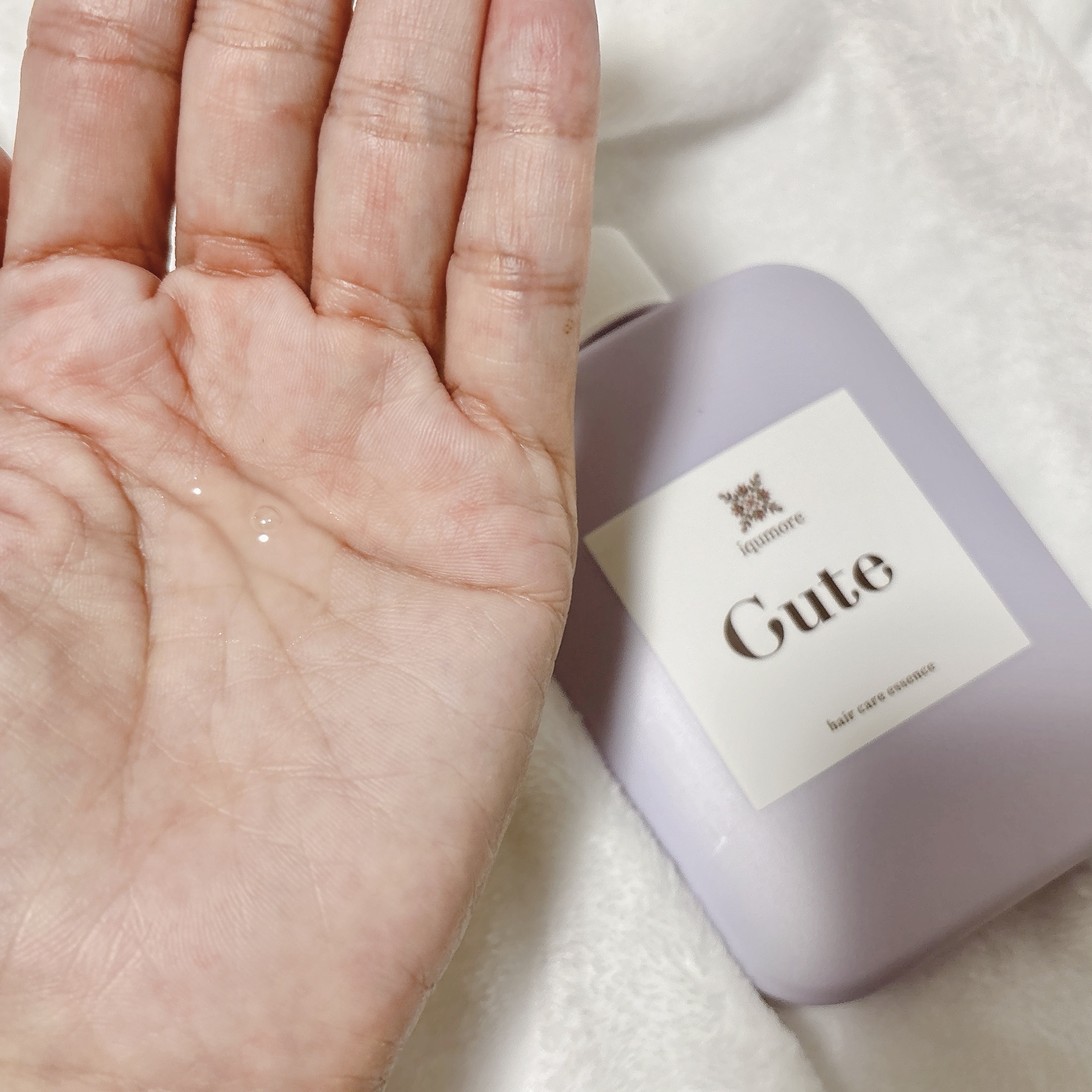 キュートヘアケアエッセンス/iqumore/頭皮ローションを使ったクチコミ（2枚目）