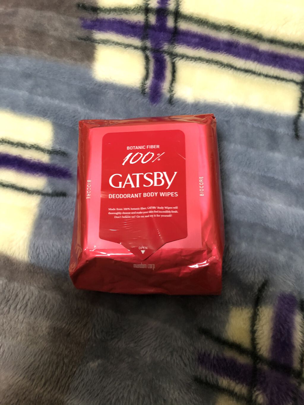 バイオコア デオドラントボディペーパー 無香性/ギャツビー/ボディシートを使ったクチコミ（1枚目）