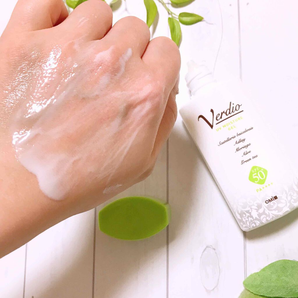 ベルディオ UVモイスチャージェル/メンターム/日焼け止めジェルを使ったクチコミ（3枚目）