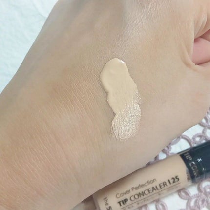 カバーパーフェクション チップコンシーラー/the SAEM/リキッドコンシーラーを使ったクチコミ(4枚目)