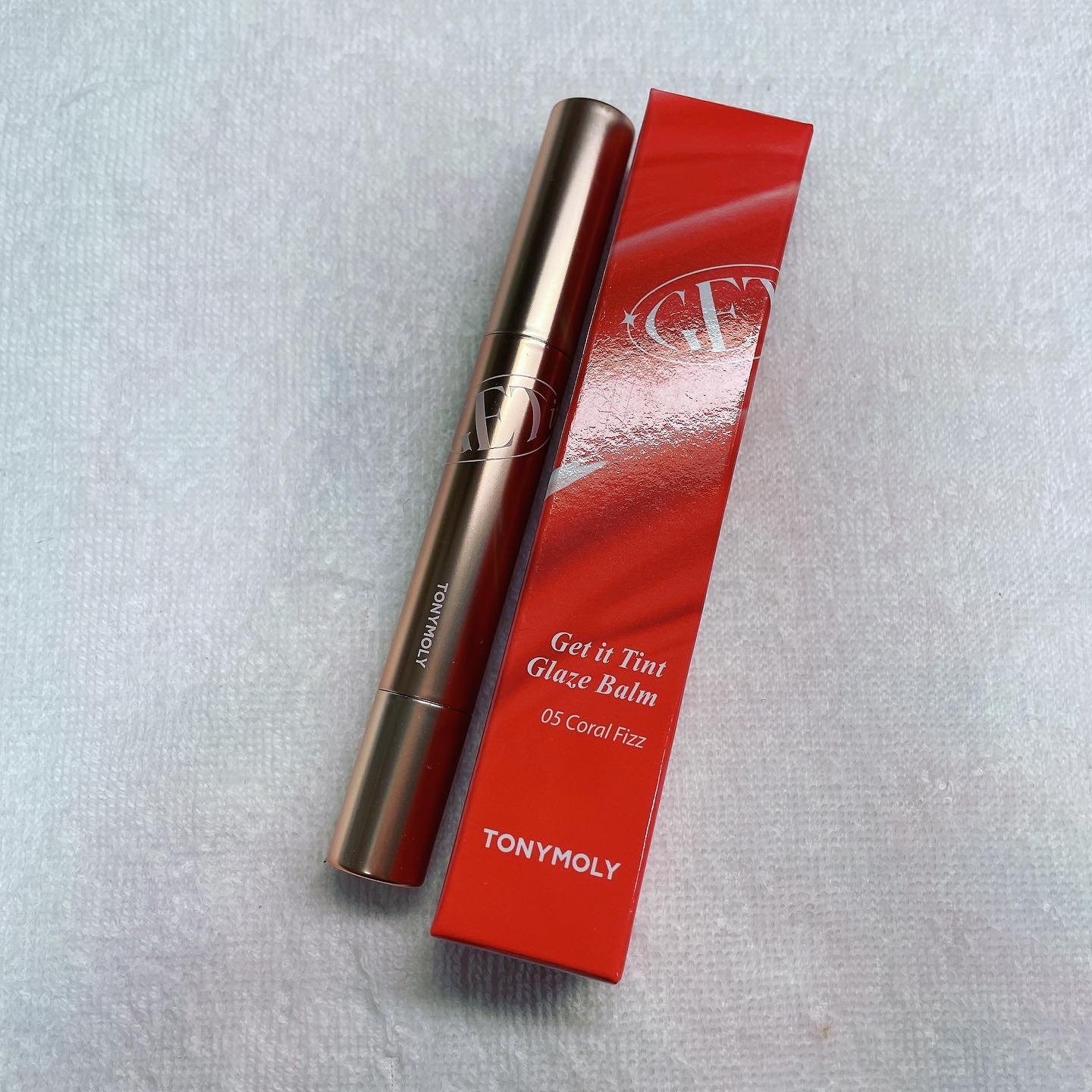 ゲットイットティントグレーズバーム/TONYMOLY/リップティントを使ったクチコミ（1枚目）