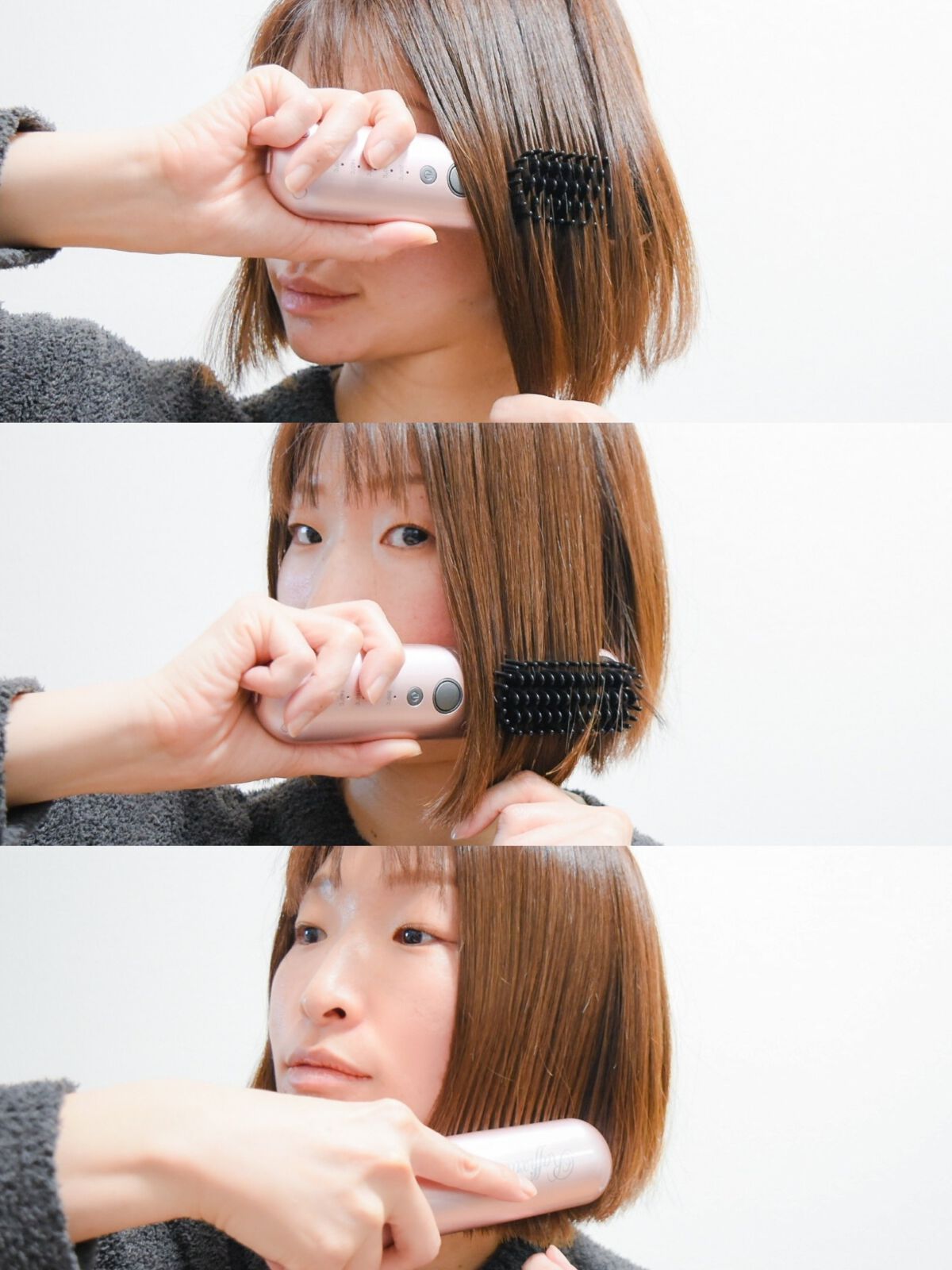 コードレスブラシ/Raffixia.c/ヒートブラシを使ったクチコミ(5枚目)