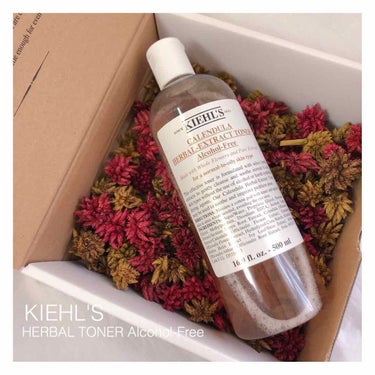 Kiehl's キールズ ハーバル トナー CL アルコールフリーのクチコミ「🌼 KIEHL'S
キールズ 
ハーバル トナー CL アルコールフリー 500mL

¥7,.....」（1枚目）