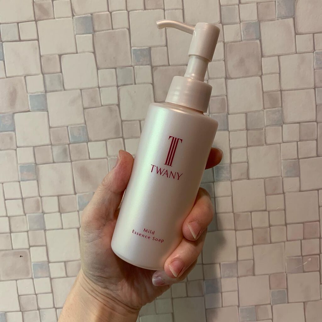 マイルドエッセンスソープ/TWANY/洗顔フォームを使ったクチコミ（1枚目）