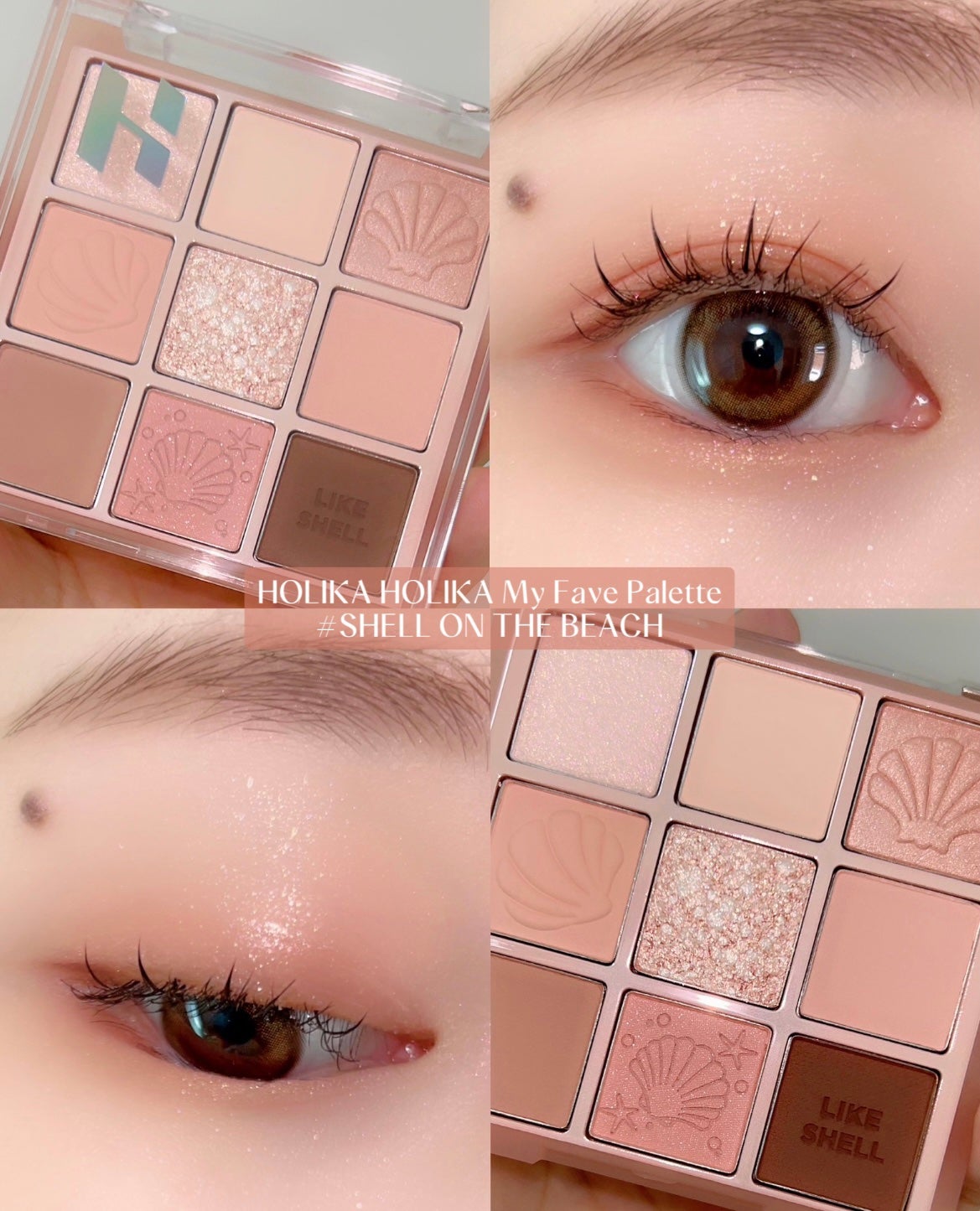 マイフェイブムードアイパレット 9カラー/HOLIKA HOLIKA/アイシャドウパレットを使ったクチコミ(1枚目)