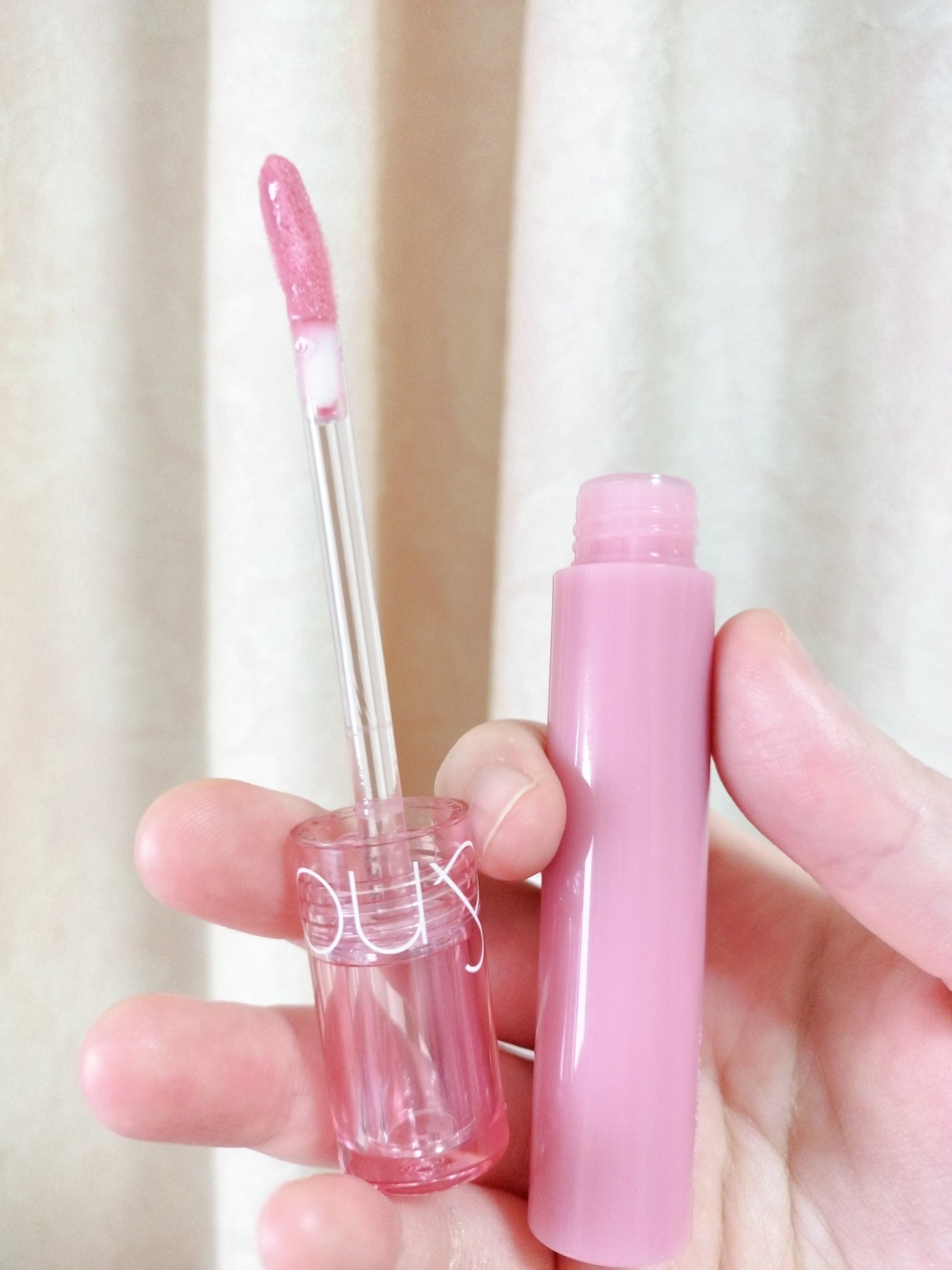 ウォーターブラーリングフィクシングティント/wakemake/リップティントを使ったクチコミ(3枚目)