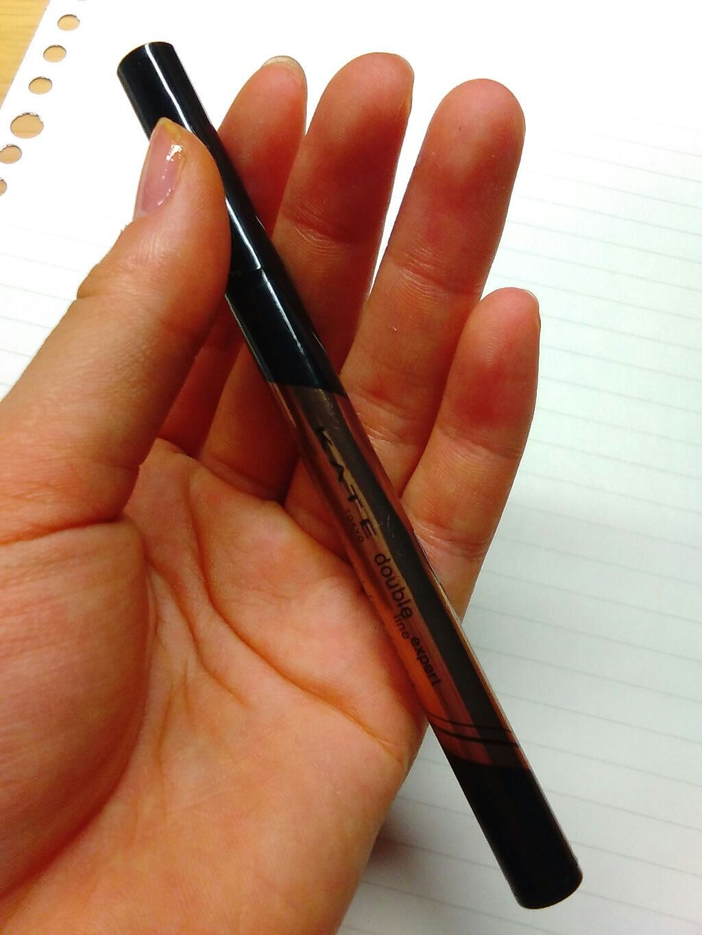 ダブルラインエキスパート/KATE/リキッドアイライナーを使ったクチコミ(1枚目)