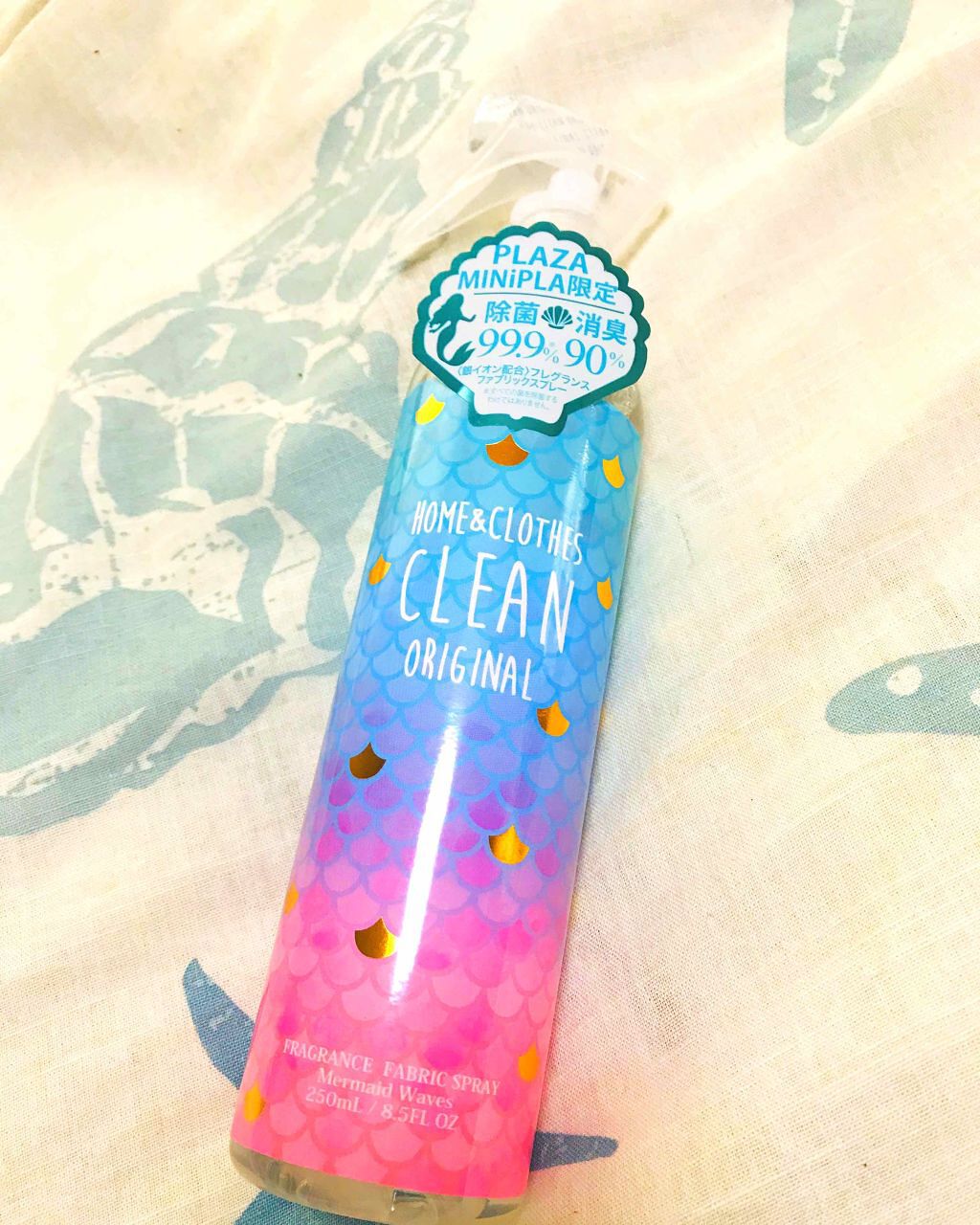 クリーンオリジナル フレグランスファブリックスプレー/CLEAN/ファブリックミストを使ったクチコミ（1枚目）
