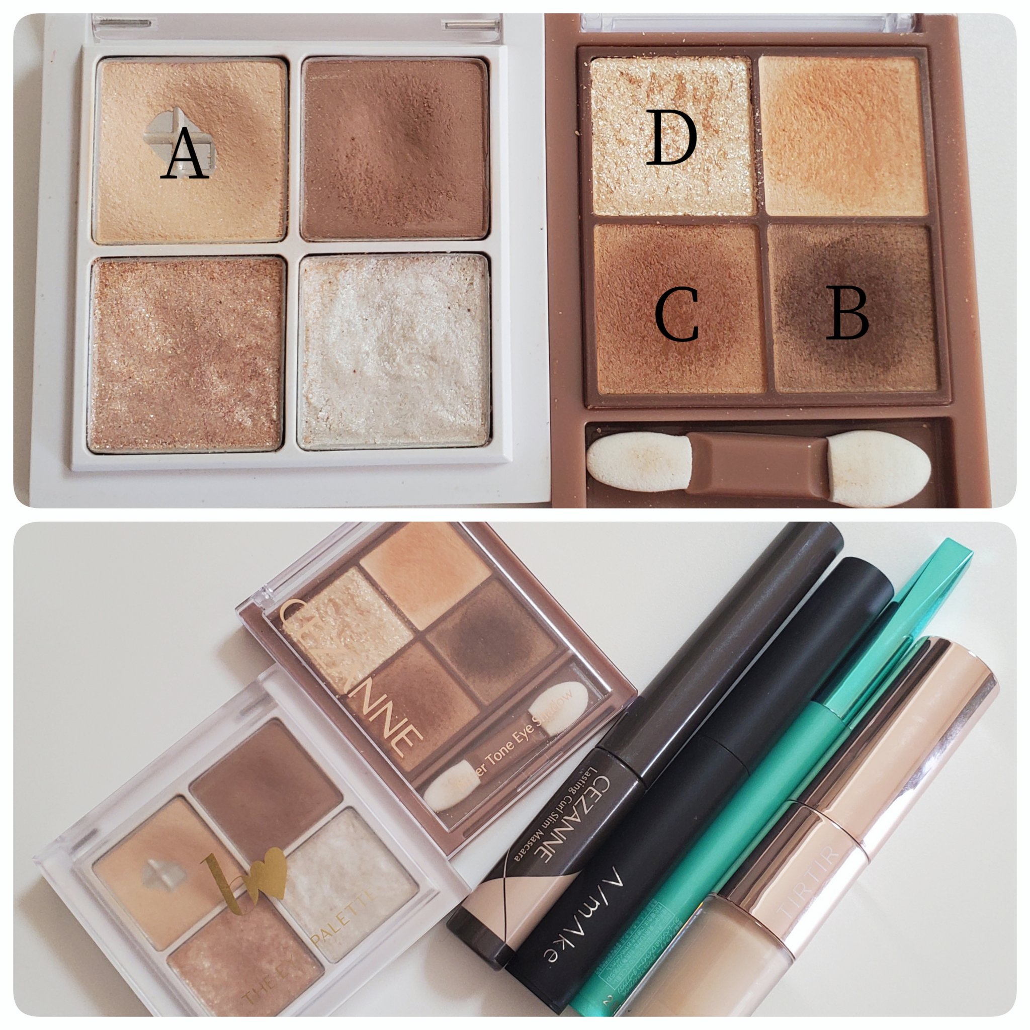 THE アイパレR/b idol/アイシャドウパレットを使ったクチコミ（2枚目）