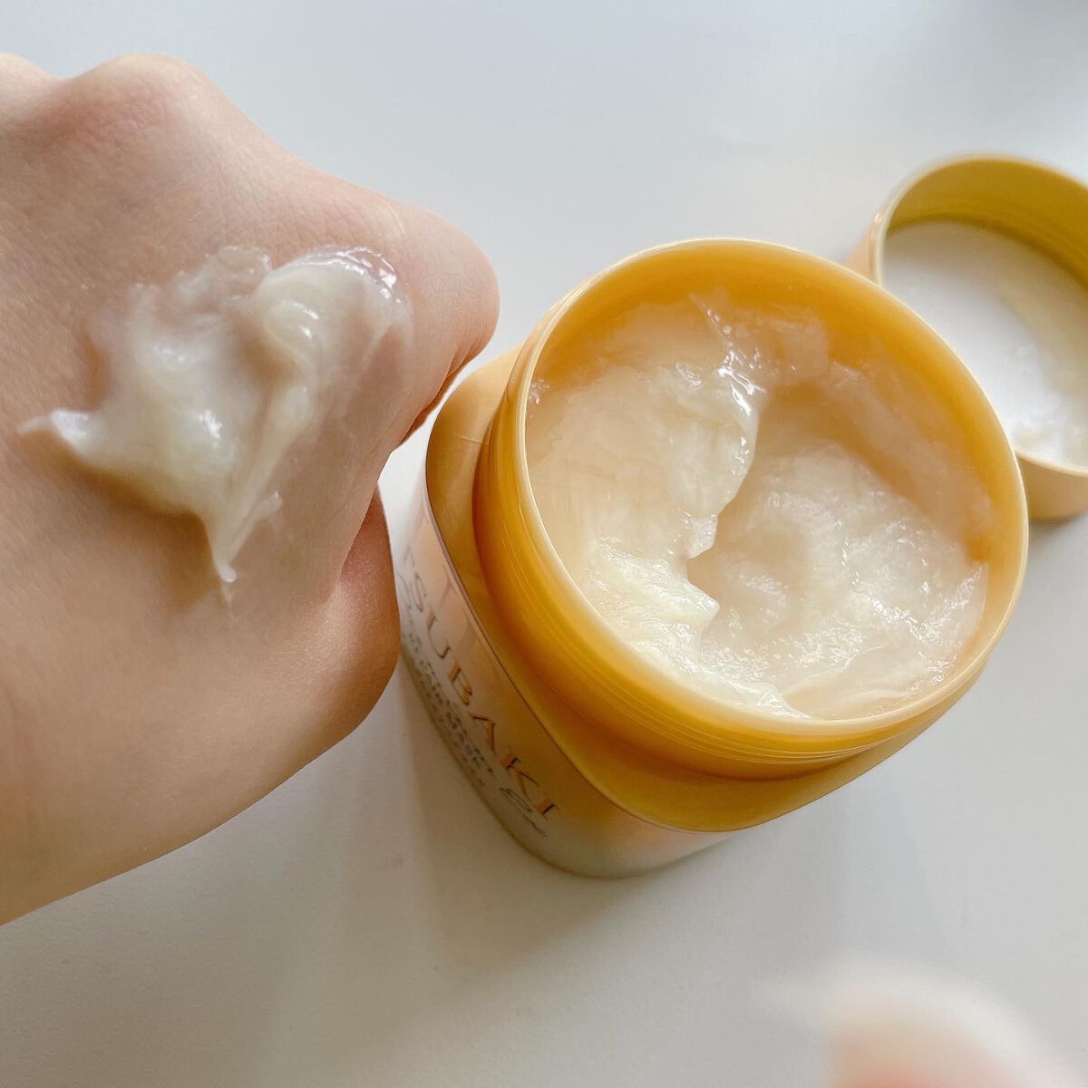 プレミアムEXリペアマスク/TSUBAKI/ヘアマスク・ヘアパックを使ったクチコミ（3枚目）