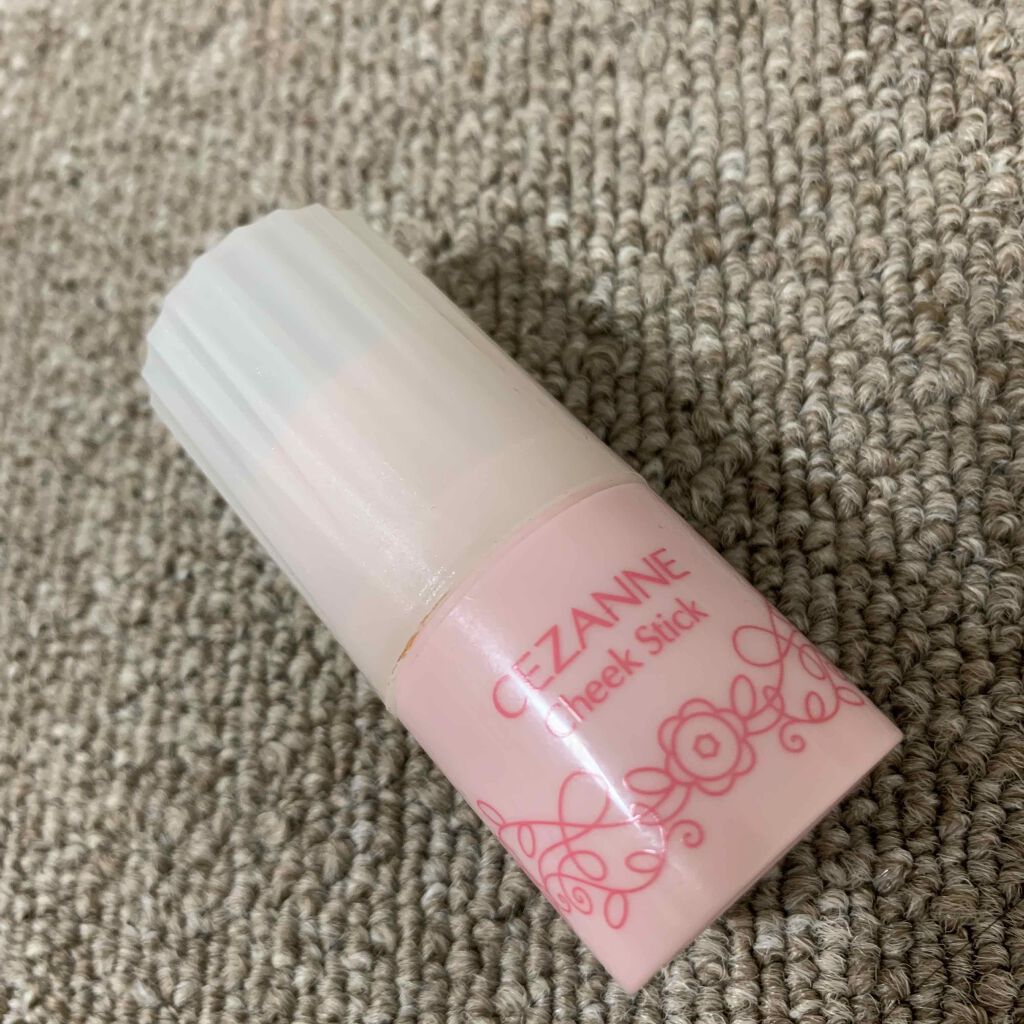 チークスティック 01 ピーチピンク/CEZANNE/ジェル・クリームチークを使ったクチコミ（1枚目）