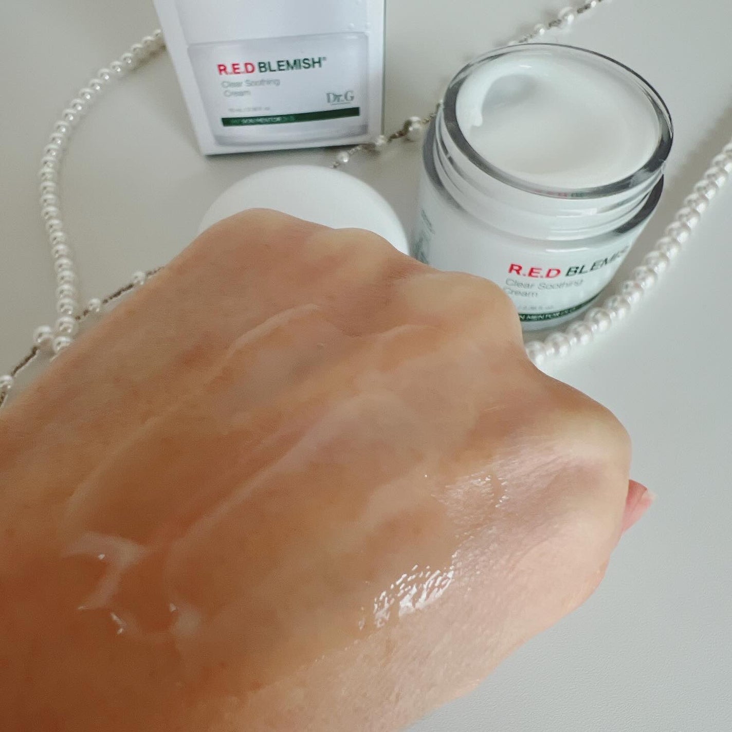 レッドブレミッシュ クリアスージングクリーム/Dr.G/フェイスクリームを使ったクチコミ(6枚目)
