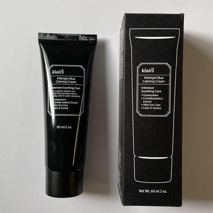 ミッドナイトブルーカーミングクリーム/Klairs/フェイスクリームを使ったクチコミ(6枚目)