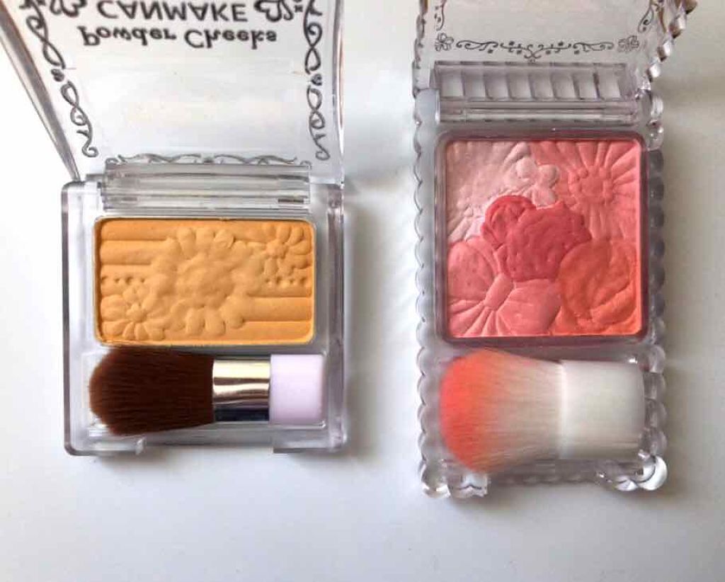 グロウフルールチークス/キャンメイク/パウダーチークを使ったクチコミ(2枚目)