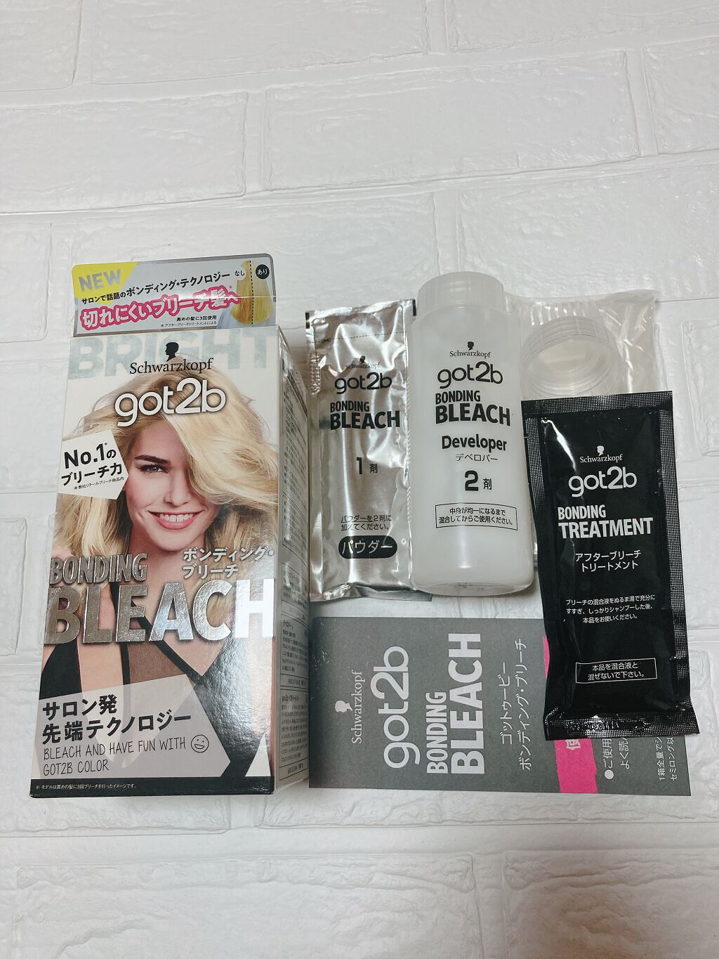 ボンディング・ブリーチ/got2b/ブリーチ剤を使ったクチコミ(1枚目)