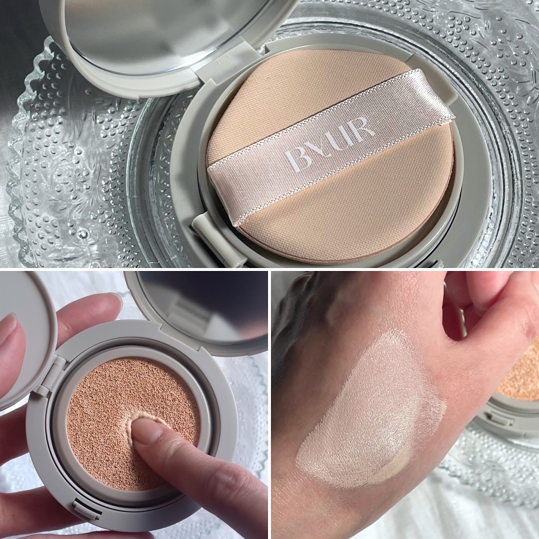 セラムフィット シルキーヌードクッション/ByUR/クッションファンデーションを使ったクチコミ（2枚目）