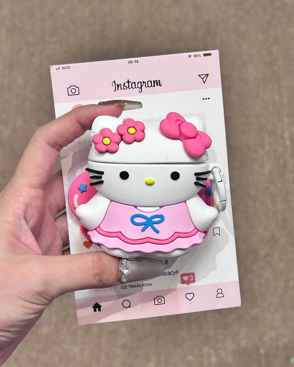 ケース大好きっ子 on LIPS 「🦋蝶々Kittyはとてもかわいい少女です#iPhoneケース#..」(2枚目)