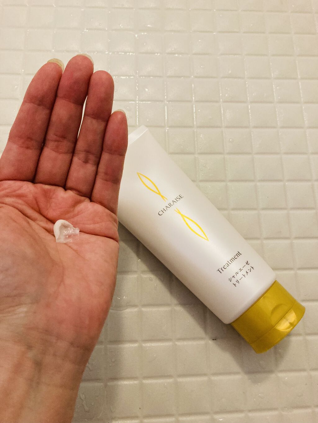 シャルエーゼ トリートメント/シャルレ/洗い流すヘアトリートメントを使ったクチコミ（3枚目）