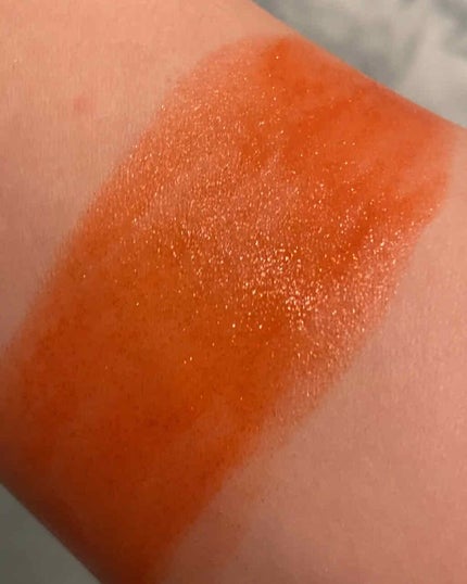 ケーキ リップスティック ルージュ アンリミテッド ラッカーシャイン/shu uemura/口紅を使ったクチコミ(2枚目)