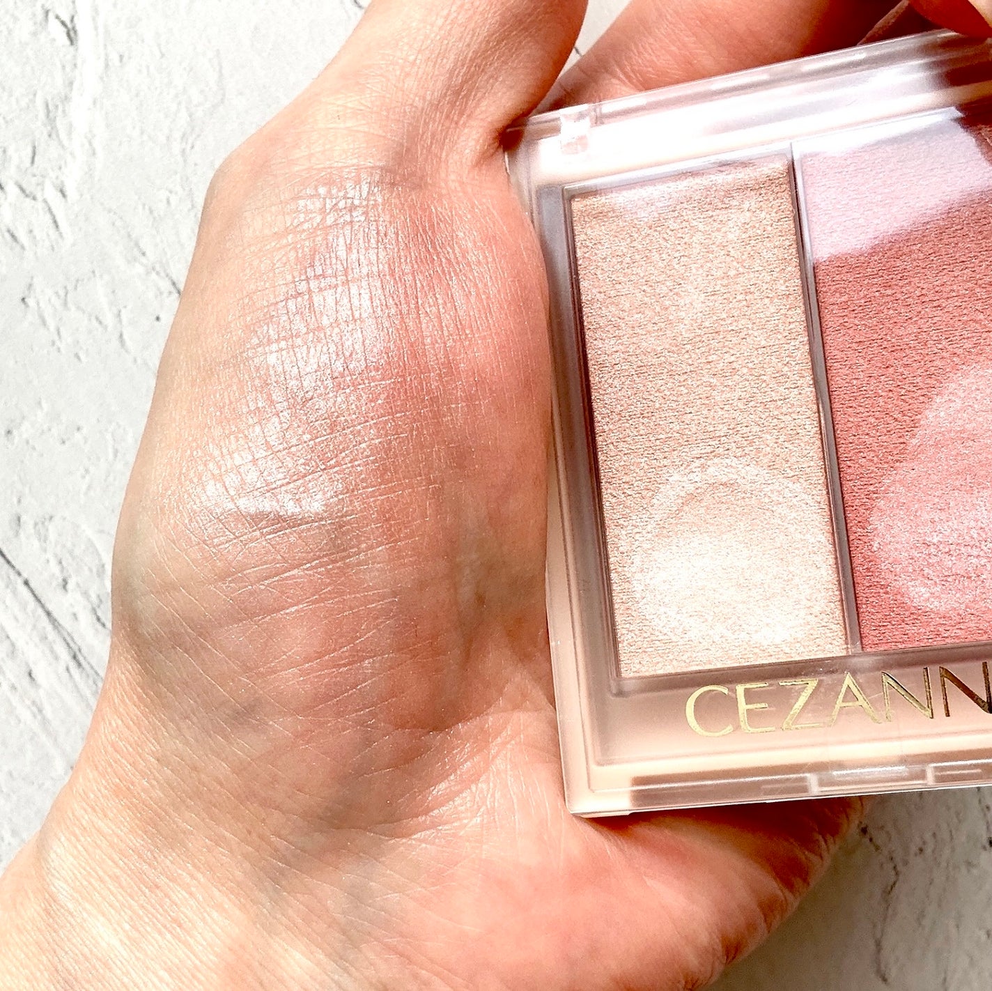 フェイスグロウカラー/CEZANNE/クリームハイライトを使ったクチコミ(3枚目)
