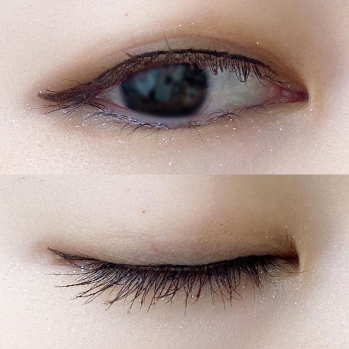 エーメイク マットリキッドアイライナー /A/mAke/リキッドアイライナーを使ったクチコミ(4枚目)