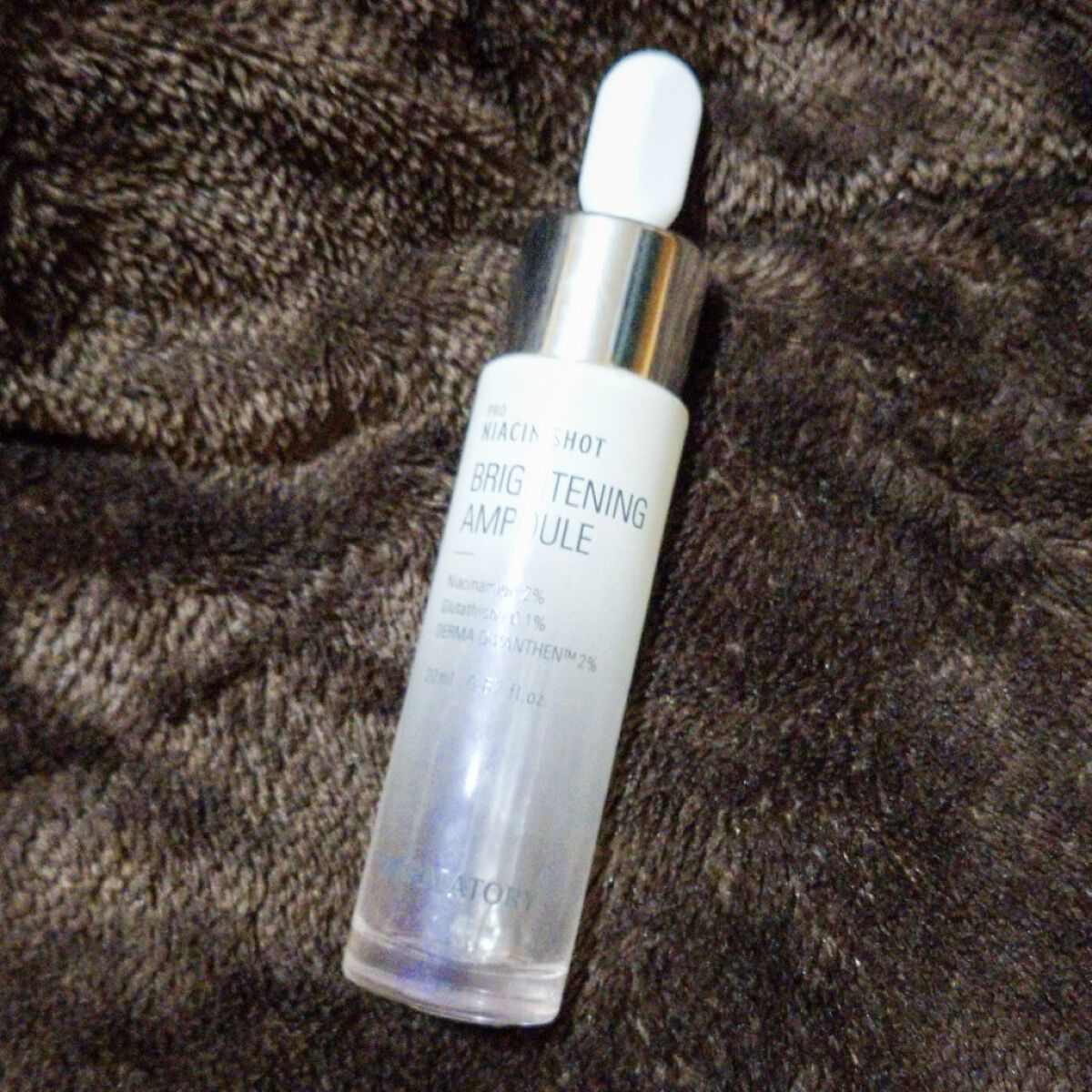 プロナイアシンショット ブライトニングアンプル/Dermatory/美容液を使ったクチコミ（1枚目）