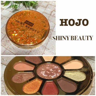 HOJO サーキュラー サンド アイシャドウ パレットのクチコミ「✔ HOJO  Jewel Luxury EyeShadow Plate
       SHI.....」（1枚目）