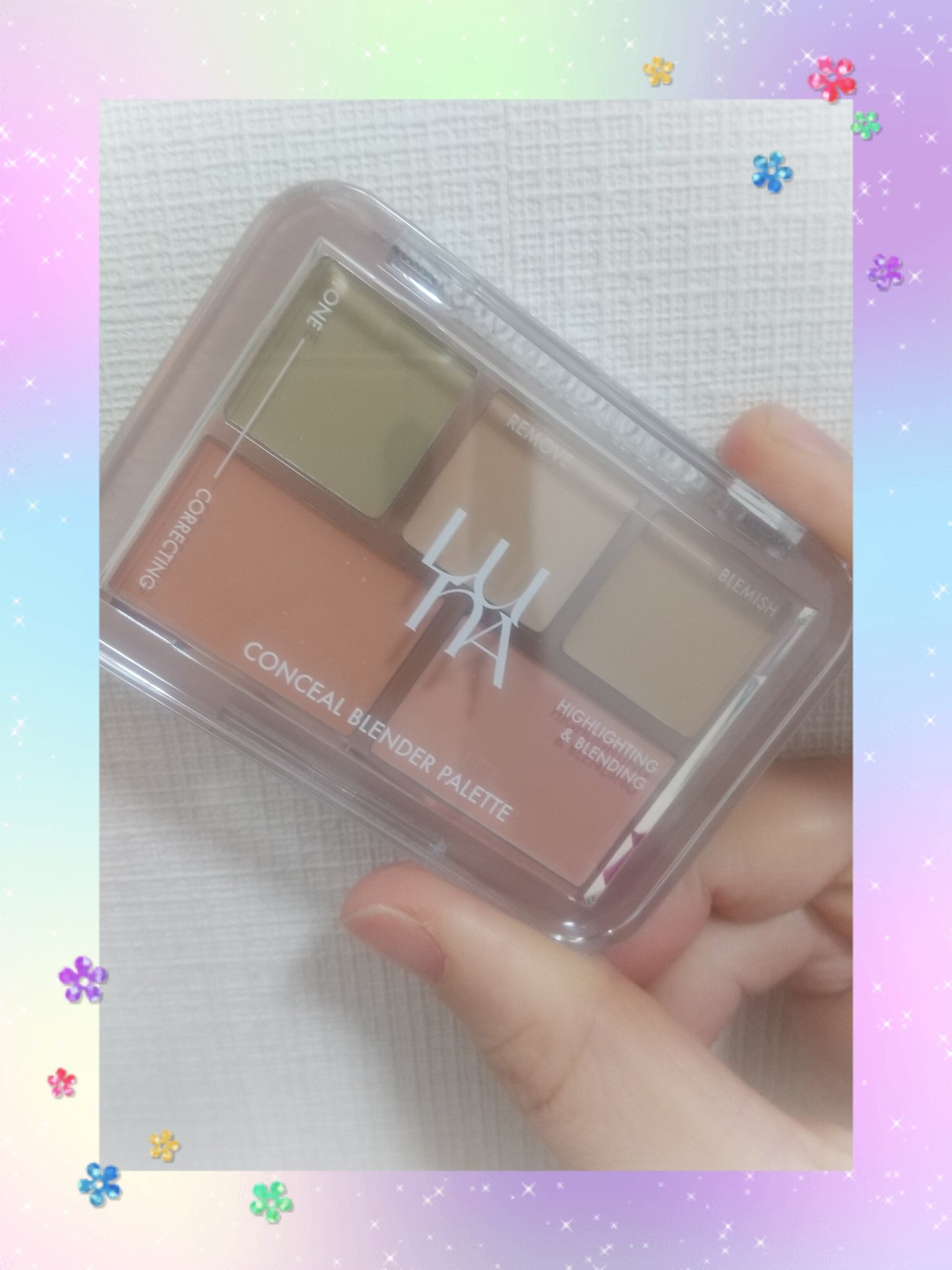 コンシールブレンダーパレット/LUNA/パレットコンシーラーを使ったクチコミ（1枚目）