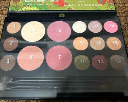 プラネットカラーパレット/マリブビューティー/メイクアップキットを使ったクチコミ(1枚目)